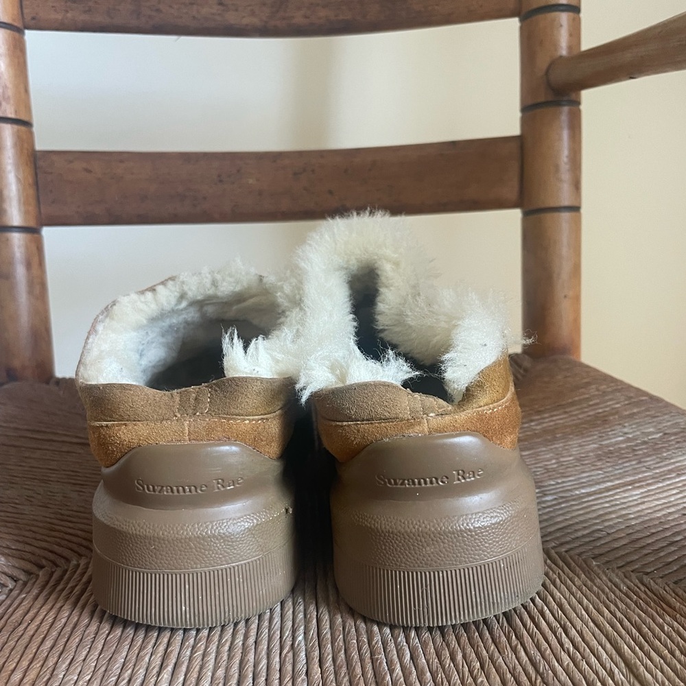 Suzanne Rae shearling clog sneaker - Picture 7 of 10